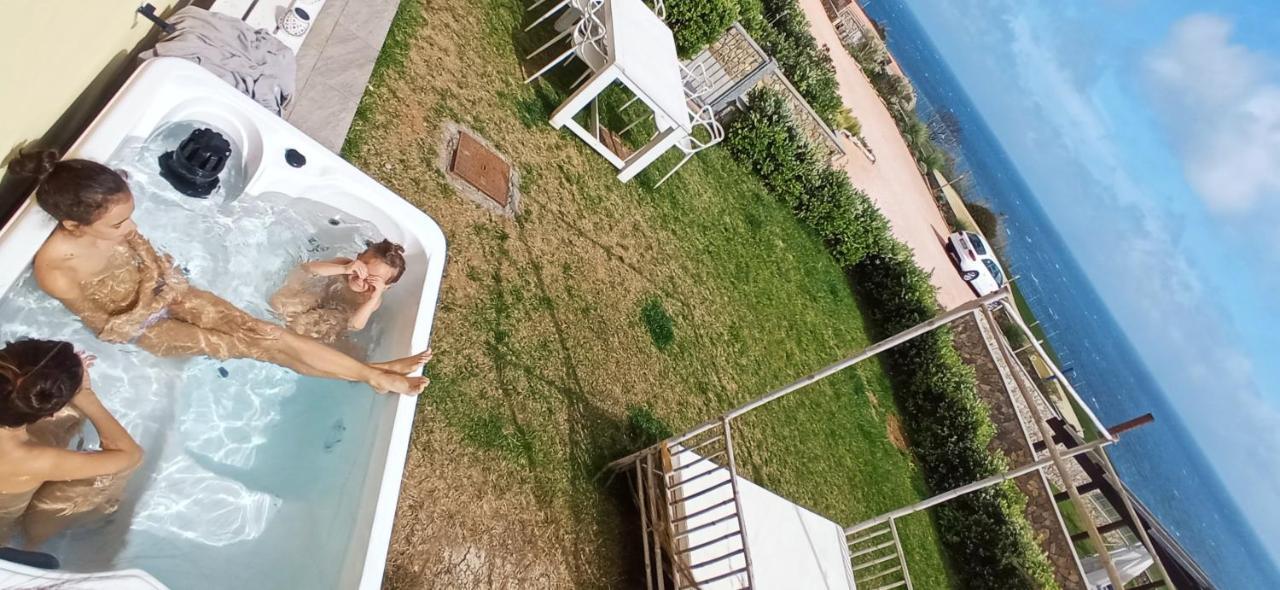 Cluxury-Torre Dei Saraceni Boutique Apt By The Sea Beach, Pool,Private Jacuzzi, Parking Черво Екстериор снимка